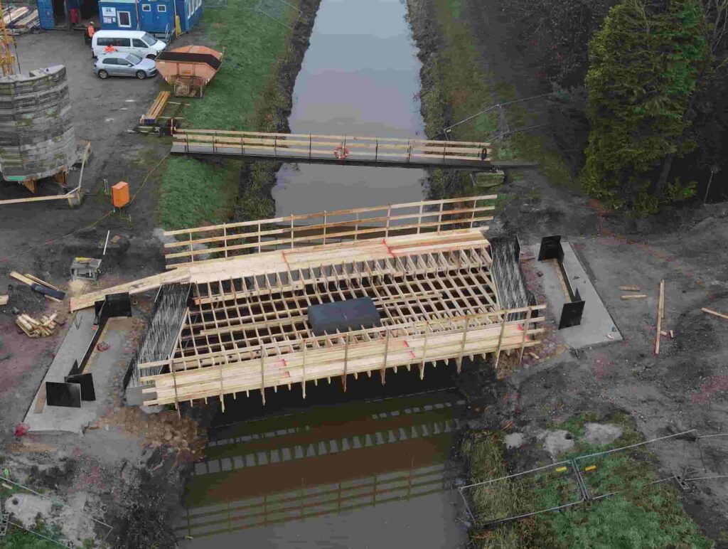 Zwischenstand Tackenbrücke